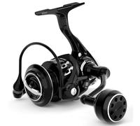 Ashconfish AK Mulinello da spinning - corpo in metallo ultra resistente, resistenza superiore a 11,3 kg, cuscinetti anti-inversione, 8+1 design BB in acciaio inox a doppia schermatura per pesca in