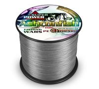 Ashconfish Super Strong Intrecciato Line-4 Fili Pesca Filo 300 m/299,9 m Pesca String-Abrasion Resistant Incredible Superline Zero Stretch Piccolo Diametro, N-5923 C, 8LB/0.12MM Spool