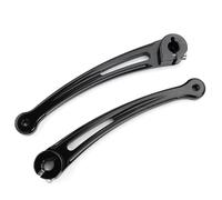 ASHCOUZ Pedale del cambio Leva del Cambio Pieghevole per Braccio leva cambio Para punta e tallone Per per Touring, Road King, Trike, Tri Gile, SL, Softail, Fat Boy, accessori(Black)