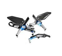 ASHCOUZ Pedale del cambio Leva del Cambio Pieghevole per Kit Pedane Poggiapiedi Arretrate In Fibra Di Carbonio 2020 Adatte Per Bmw S1000RR S 1000RR S1000 RR 2021 2022(Black pedal)