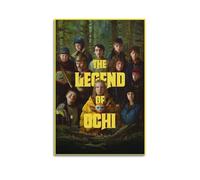 ASHDRUWQHR Poster su tela con stampa artistica da parete con stampa artistica da parete di The Legend of Ochi, stampa artistica moderna per soggiorno, 60 x 90 cm, senza cornice