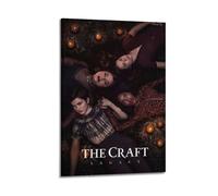 ASHDRUWQHR The Craft Legacy - Poster su tela, stampa artistica da parete estetica, poster artistico moderno per soggiorno, 60 x 90 cm, con cornice
