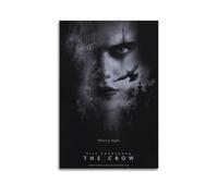 ASHDRUWQHR The CROW3 - Poster su tela, stampa artistica da parete estetica, poster artistico moderno per soggiorno, 40 x 60 cm, senza cornice