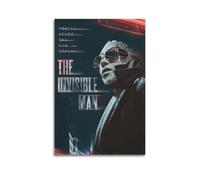 ASHDRUWQHR The INVISIBLE MAN1 - Poster su tela, stampa artistica da parete per soggiorno, 40 x 60 cm, senza cornice, stile