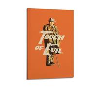 ASHDRUWQHR Touch of Evil - Poster su tela, stampa artistica da parete, stampa artistica moderna per soggiorno, 30 x 45 cm, con cornice