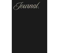 ASHFORD Lined Journal: A5-120 Pages, for Writing and Journaling, 90 GSM Thick Paper, 6 inches x 9 inches Paperback (Black)