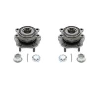 ASHIKA 2x Cuscinetto Ruota Mozzo Asse Ant. Adatto A per Nissan x-Trail T32