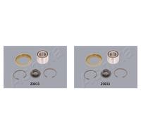 ASHIKA 2x Cuscinetto Ruota Mozzo Posteriore per Ford Fuoco Torneo Mazda 2 Clio