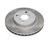 ASHIKA 2X DISCHI FRENANTI Anteriore Ø 258 Ventilati Per Daihatsu Charade Toyota