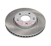 ASHIKA 2x Disco Freni Anteriore Ø279.8 MM Ventilato per Hyundai i30 Fd 1.4 1.6