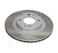 ASHIKA 2X Disco Freno Ø257Mm Anteriore Ventilato Per Citroën C-Zero I MiEV