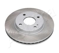 ASHIKA 2x Disco Freno Ø258mmmm Frontale Ventilato per Ford Fiesta VI Ka + 1.2