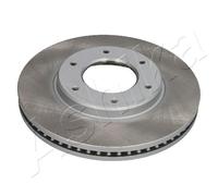ASHIKA 2x Disco Freno Ø285mm Frontale Ventilato per Toyota Hiace IV Bus 2.5 D-4D