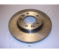 ASHIKA 2X Disco Freno Anteriore Ø274.3 Mm Ventilato Per KIA Carnival I UP 2.9 TD