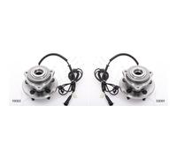 ASHIKA 2X Mozzo Ruota Kit Cuscinetti Anteriori Adatto Per Jeep Cherokee KJ