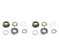 ASHIKA 2X Mozzo Ruota Kit Cuscinetti Posteriore Per Nissan NP300 Navara D40