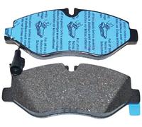 Ashika Pastiglie freno 50-01-117 Assale anteriore per NISSAN, Renault Trucks – Kit 4 pastiglie