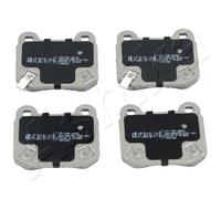 Pastiglie freno Assale posteriore 51-01-119 ASHIKA per SUBARU MITSUBISHI NISSAN
