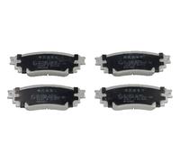 Pastiglie freno Assale posteriore 51-02-234 ASHIKA per LEXUS TOYOTA