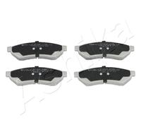 Pastiglie freno Assale posteriore 51-0W-W01 ASHIKA per DAEWOO CHEVROLET