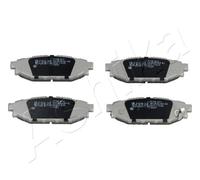 ASHIKA 5107704 KIT PASTIGLIE FRENO, FRENO A DISCO