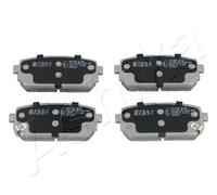 ASHIKA 510KK10 KIT PASTIGLIE FRENO, FRENO A DISCO