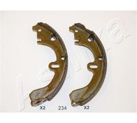 Ganasce freno Assale posteriore 55-02-234 ASHIKA per TOYOTA COROLLA Liftback