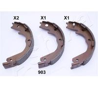 Kit ganasce, Freno stazionamento Assale posteriore 55-09-903 ASHIKA per ISUZU