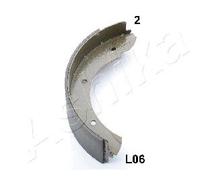 ASHIKA 55-0L-L06 kit ganasce freno stazionamento posteriore diametro 255 mm