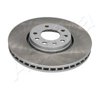 2x Disco freno Assale anteriore ventilato 60-00-009C ASHIKA per SAAB OPEL