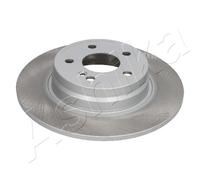 2x Disco freno Assale posteriore pieno 61-00-0509C ASHIKA