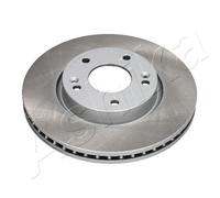 ASHIKA 2x Disco Freni Anteriore Ø279.8 MM Ventilato per Hyundai i30 Fd 1.4 1.6