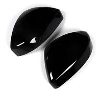 ASHILD Calotte specchietti per Jaguar per F-Pace X761 per E-Pace 2016-2022 Auto Nero Lato Specchietto Retrovisore Copertura della Protezione Trim 1 Coppia(Colore:Bright Black)