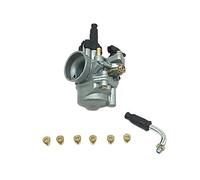 ASHILD Carburatore Motore per Dellorto per Derbi per Senda per Atlantis Bullet 50 2T per 2 Tempi per 17.5mm 50cc 2002-2018 Moto Scooter Motore Carburatore