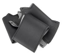 ASHILD Copri Volante per M&ITSUBISHI L200 1997-2006 per Pajero per Pinin per Space per Gear Hand Braid Copertura del Volante Dell'auto Protezione(Nero)