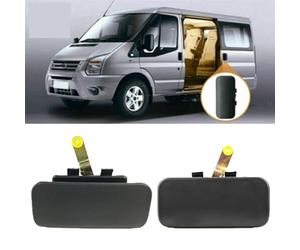 ASHILD Maniglie esterne porte Per F-ord Per TRANSIT Per MK6 2000 2001 2002 2003 2004 2005 2006 Auto Esterno Anteriore Maniglie Per Porte Scorrevoli Copertura 1494053 1493202 (Size : 1 Pair)
