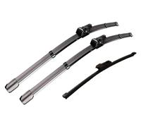 ASHILD Tergicristalli Spazzole per Cupra per Leon 2020-2023 Spazzole Anteriori Posteriori Accessori in Vetro per Finestra Parabrezza 26 ''+ 16'' + 13'' Tergicristallo Auto(RHD)