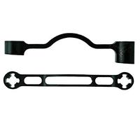 ASHIMA, Brake Pliers Adapter AU32 Front Rear: 203mm Unisex adulto, Nero, PM-PM F203