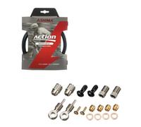 Ashima Kit Cavo Freno Formula 5x2.3 Mm 3 M Black / Silver