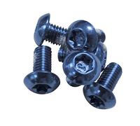 ASHIMA, KIT Screws Brake Disk ARO-08 in Steel Blue (12 Pieces) Unisex adulto, Nero, One Size