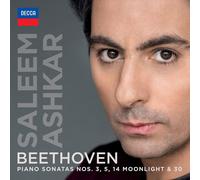 Ashkar Saleem (Piano) Beethoven: Sonatas 3 / 5 / 14 / 30 (CD)