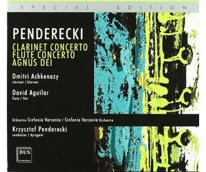 Ashkenazy, Dmitri - Aguilar Dav Clarinet Concerto, Flute Concerto, Agnus D (CD)