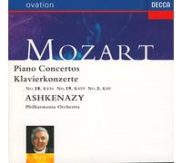 Ashkenazy - Klavierkonzerte 18+19+3