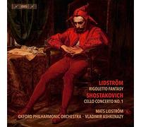 Mats Lidstrom Lidström: Rigoletto Fantasy/Shostakovich: Cello Concerto No. (CD)