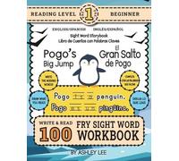 Ashley Lee 100 Sight Word Storybook Workbook, Pogo's Big Jump (Level (Tascabile)