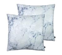 Ashley Wilde Cuscini Cinnabar Twin Pack Piume D'Oca, Inchiostro/Royal, 50 x 50 cm, 2 unità