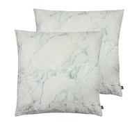 Ashley Wilde Cuscini Cinnabar Twin Pack Poliestere Riempito, Ardesia/Grigio Scuro, 50 x 50 cm, 2 unità