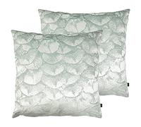 Ashley Wilde Cuscini pieni Piume di Guad Twin Pack, Seagreen/EU de Nil, 50 x 50cm, 2 unità