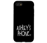 Ashley's Phone Ashley Nome Personalizzato Bianco Nero Custodia per iPhone SE (2020) / 7 / 8