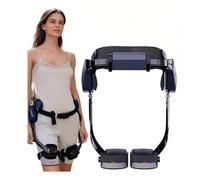 ASHLGQB Ausilio per la deambulazione, ausilio di Potenza con esoscheletro bionico, Regolazione della Circonferenza della Vita/Gamba, per Sollevamento delle Gambe/Passi L